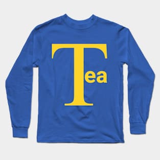 Tea (Yellow) Long Sleeve T-Shirt